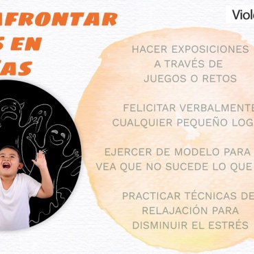 ¿Cómo afrontar los miedos en los niños?