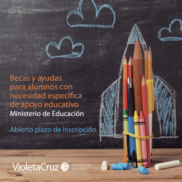 Ayudas para alumnos con necesidad específica de apoyo educativo